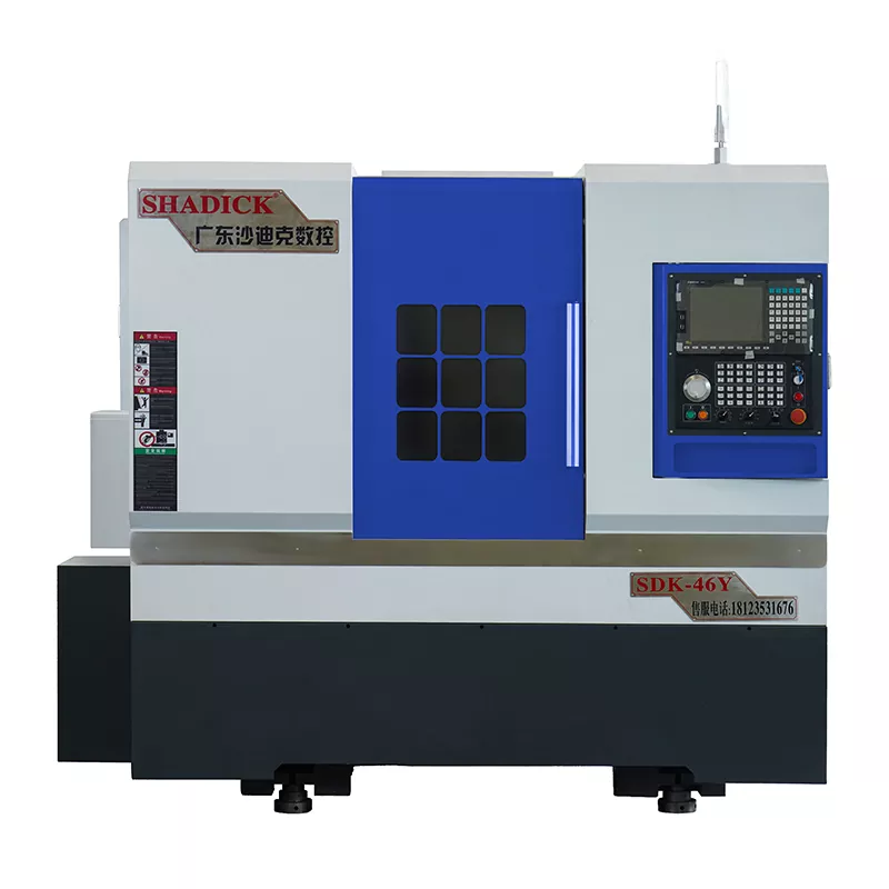 46-Buelta eta fresatzeko konposatu CNC makina-erreminta